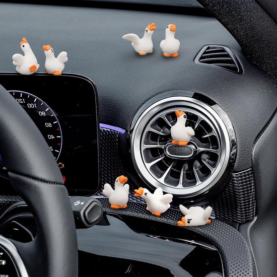 8x Miniatuur Dieren Set Dashboard Decoratie
