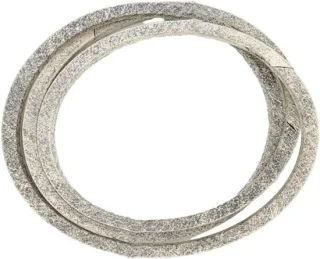 Aandrijfriem grasmaaier - vervangende riem - 25 cm - zwart