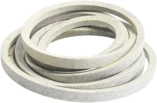 Aandrijfriem Grasmaaier - Vervangingsriem Tuinmachine - Gras Maaien - Versterkt Aramide Materiaal - 30 x 35 x 5 cm - Zwart