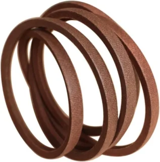 Aandrijfriem grasmaaier vervangriem 1/2 x 845 inch rood