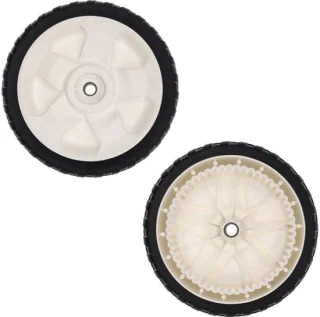 Aandrijfwiel vervanging voor 2 wielen, wielmaat 8 inch, boring 1/2 inch, naafoffset 3/4 inch