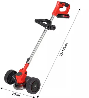 Accu-aangedreven grasmaaier/onkruidverwijderaar 24V type D