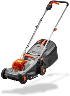 Accu grasmaaier - 20V - 30 cm maaibreedte - 30 l grasopvang - kunststof metaal - compact handmatig