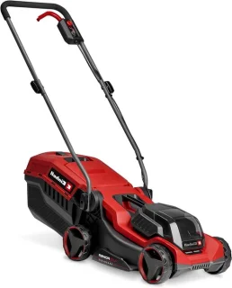 Accu grasmaaier 30 cm rood/zwart