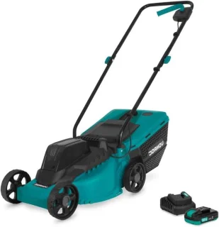 Accu grasmaaier 32 cm groen