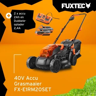 Accu-grasmaaier 33 cm 40V (2x20V)