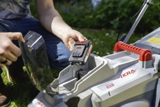 Accu Grasmaaier 33 cm Mulchmaaier