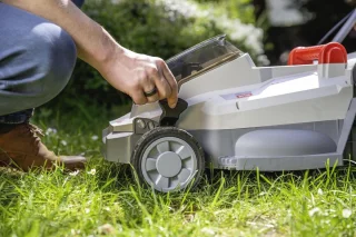 Accu Grasmaaier 33 cm Mulchmaaier