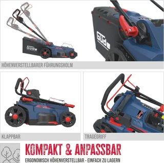 Accu grasmaaier 36V 370 mm