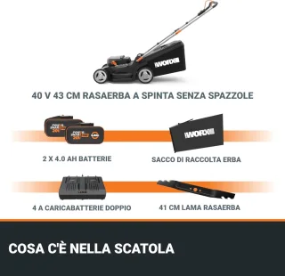 Accu Grasmaaier 37 cm