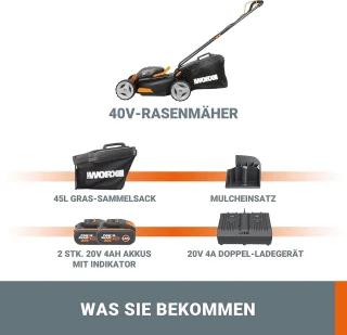 Accu Grasmaaier 40V