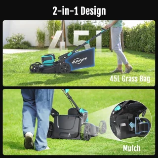 Accu grasmaaier 41 cm