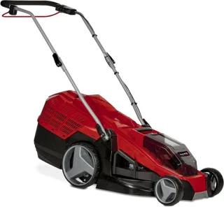 Accu grasmaaier 43 cm, rood zwart