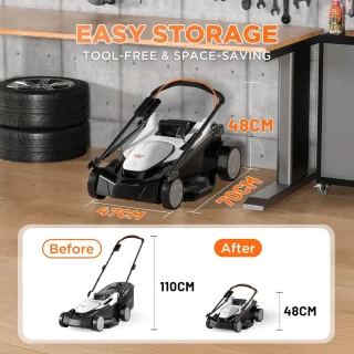 Accu Grasmaaier 43 cm