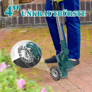 Accu Grasmaaier 750W Multifunctioneel 4-in-1 Zonder Accu/Lader Makita Compatibel