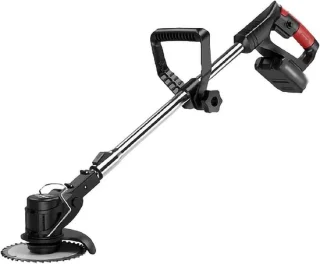 Accu grasmaaier en draadloze trimmer, zwart