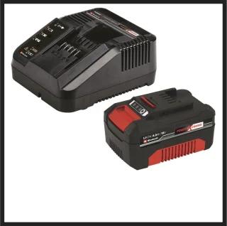 Accu-grasmaaier en grastrimmer set