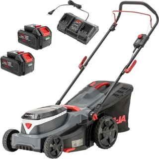 Accu grasmaaier robotmaaier 38 cm grijs