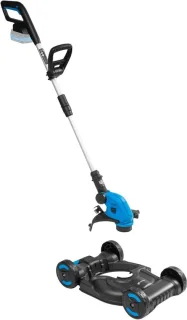 Accu grasmaaier trimmer zwart blauw