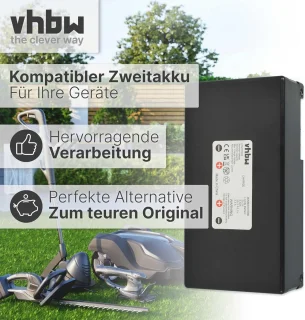 Accu Li-Ion 25,2V 2300mAh voor robotmaaier