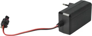 Accu-oplader voor grasmaaier