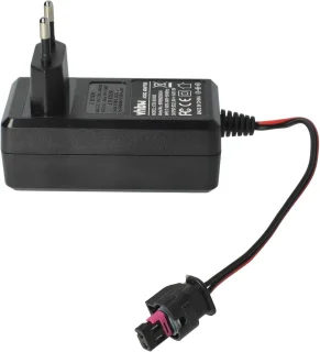 Accu-oplader voor grasmaaier