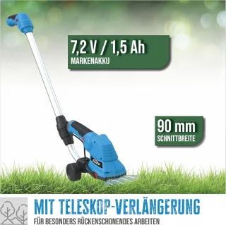 Accu Tuinverzorgingsset met Grasschaar en Heggenschaar