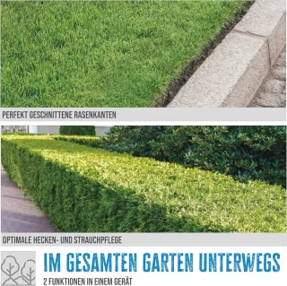 Accu Tuinverzorgingsset met Grasschaar en Heggenschaar