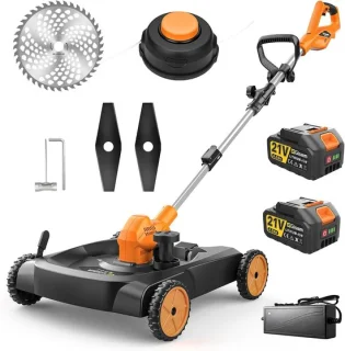 Accugrasmaaier 3-in-1 oranje