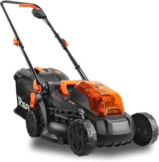 Accugrasmaaier 33 cm zwart