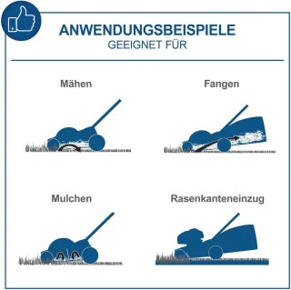 Accugrasmaaier 43 cm