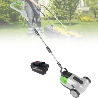 Accugrasmaaier en grastrimmer