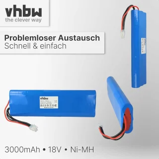 Accupack 18V NiMH 2x3000mAh