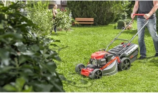 AL-KO Benzine Grasmaaier 70L opvangbak