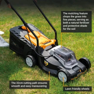 Batavia 18V Grasmaaier 32cm