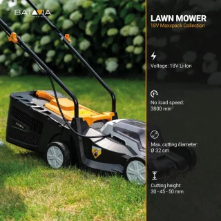 Batavia 18V Grasmaaier 32cm