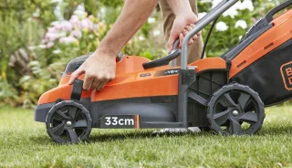 B+D 36V 33cm Grasmaaier 2.5Ah 35L