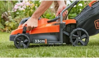 B+D 36V Grasmaaier 33cm 35L