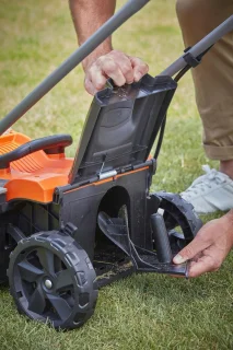B+D 36V Grasmaaier 33cm 35L