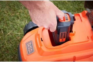 B+D 36V Grasmaaier 33cm 35L