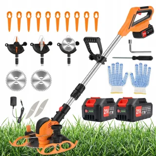 Bedee 21V elektrische grasmaaier inclusief accessoires