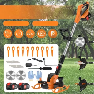 Bedee 21V elektrische grasmaaier inclusief accessoires