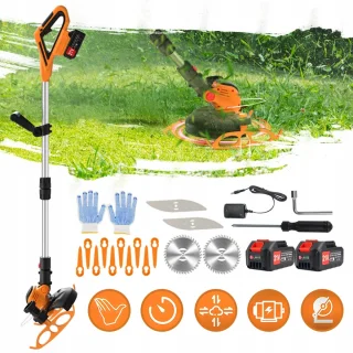 Bedee 21V elektrische grasmaaier inclusief accessoires
