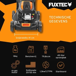 Benzine Grasmaaier 40 cm