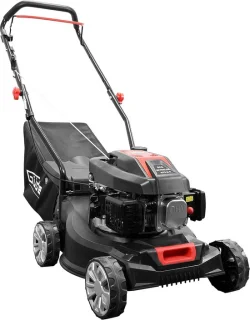 Benzine grasmaaier 40 cm zwart rood