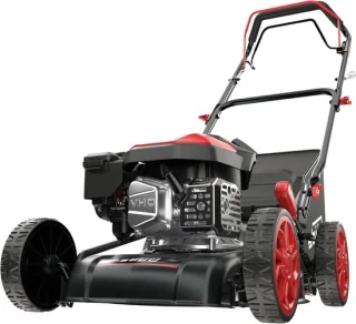 Benzine grasmaaier met grastrimmer motor