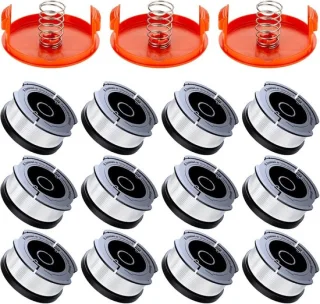 Black & Decker Draadspoelen 1,65 mm voor A6481/A6485 - 12 stuks