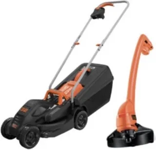 Black & Decker Elektrische Grasmaaier en Grastrimmer Set