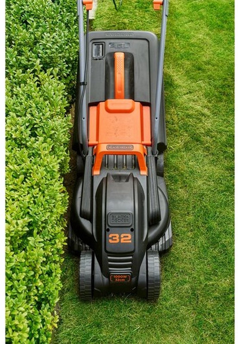 Wat vinden we goed aan de BLACK+DECKER BEMW351-QS elektrische grasmaaier 1000W