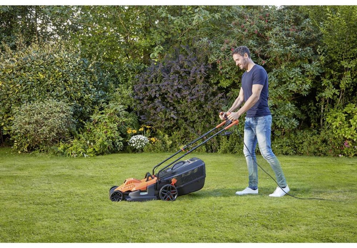 Wat vinden we goed aan de BLACK+DECKER BEMW471BH Grasmaaier 38cm 1600W